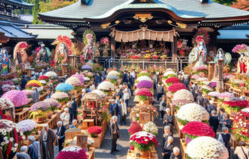 文京菊まつり