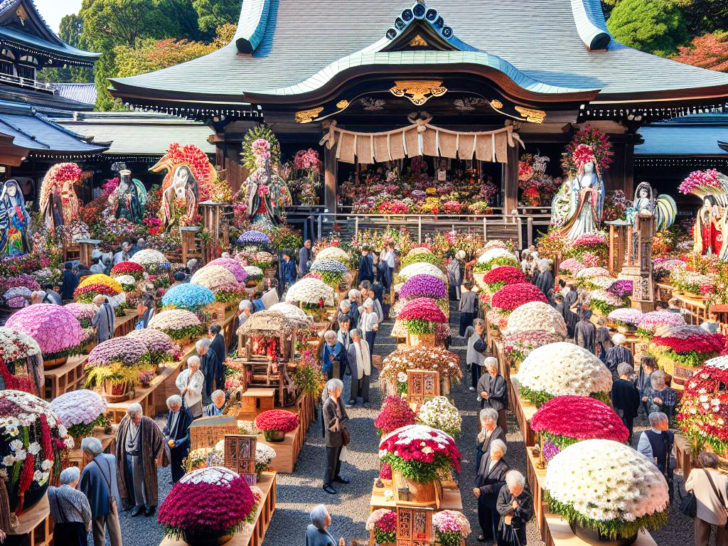 文京菊まつり